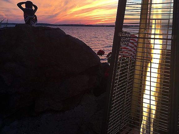 Sunset from Back Patio