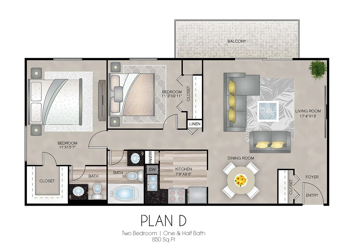 Floor plan D