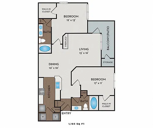 Floor plan Pinehurst