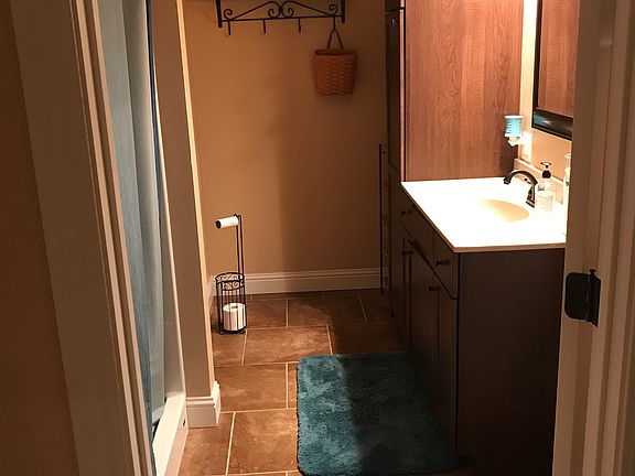 Basement bathroom