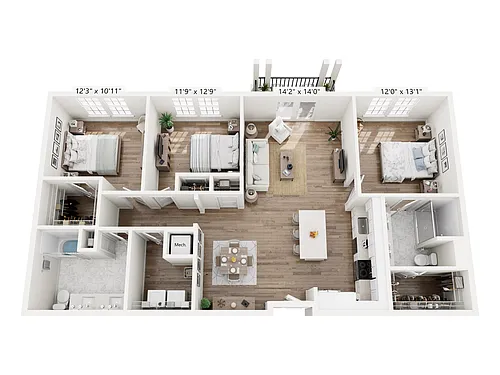 Floor plan C1