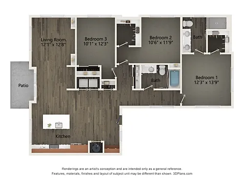 Floor plan C2A