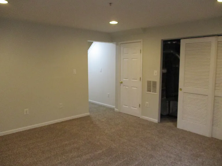 Finished lower level