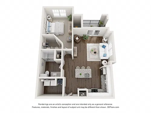 Floor plan A1C