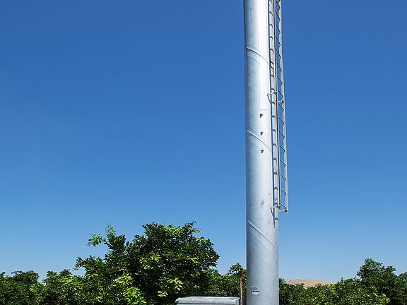 Propane powered wind machine
