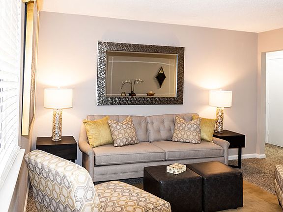 Spacious Living Room in an Ascend at Savannah Apartment