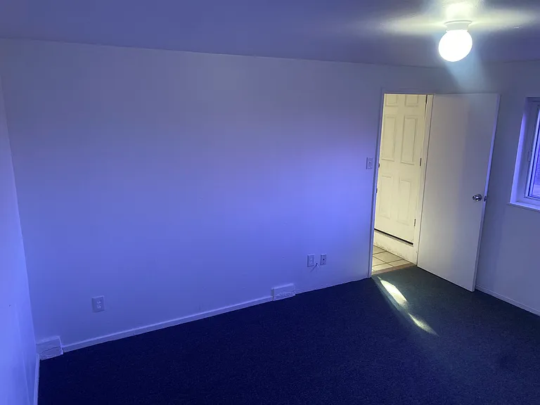 Freshly painted & new carpet installed in living room