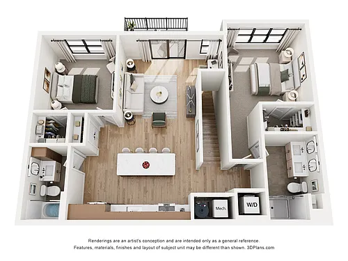Floor plan The Compass