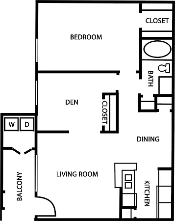 Floor plan Terrace B