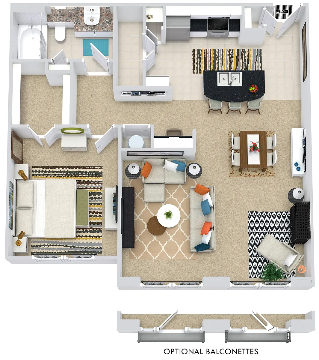 Floor plan Barcelona