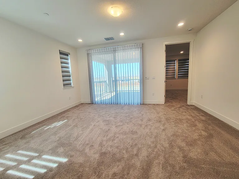 Loft facing balcony