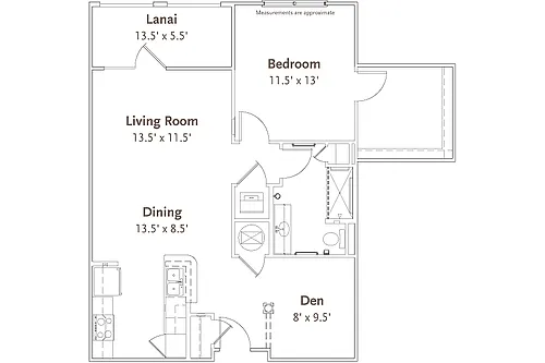 Floor plan Soria
