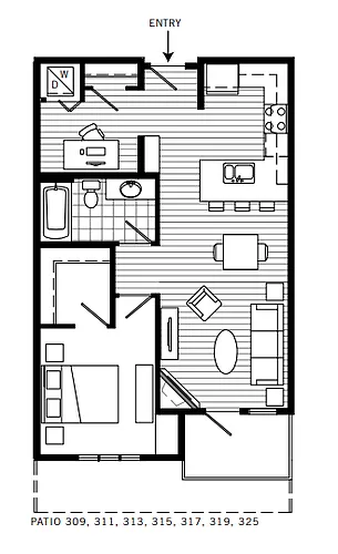 Floor plan Plan 1D