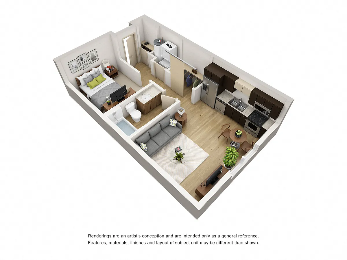 Floor plan Studio