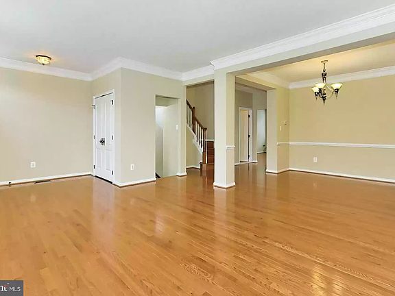 Family room and dining area.