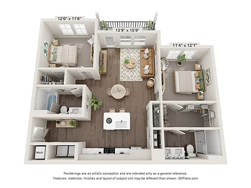 Floor plan Dogwood