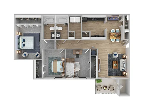 Floor plan The Oak