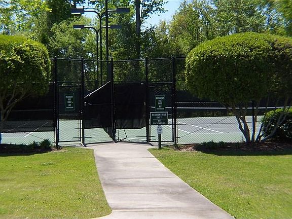 tennis courts