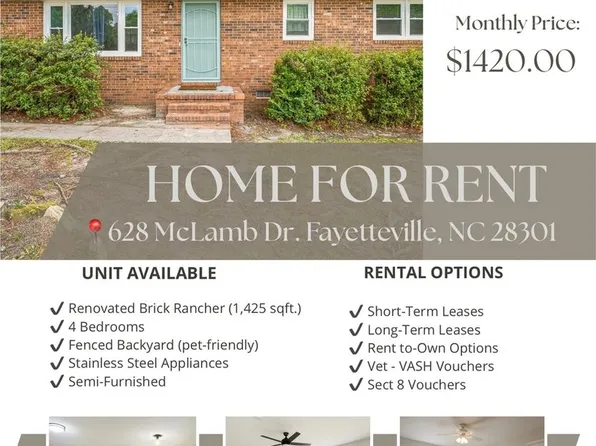 628 McLamb Dr, Fayetteville, NC 28301