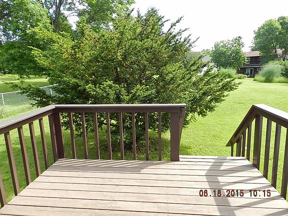 Dining has walk-out to deck.