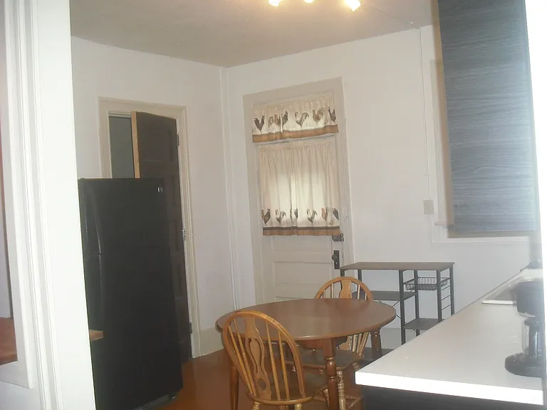 Kitchen and backdoor