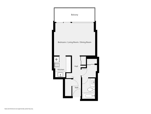 Floor plan Studio