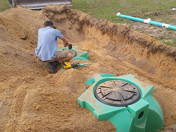 NEW SEPTIC, POLY TANK.
