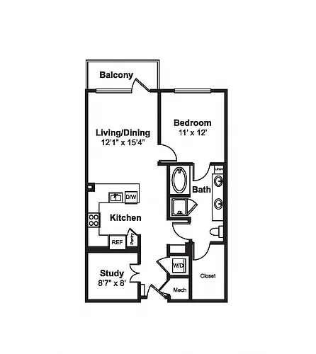 Floor plan A11