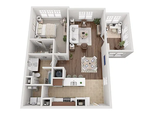 Floor plan A5 Renovated