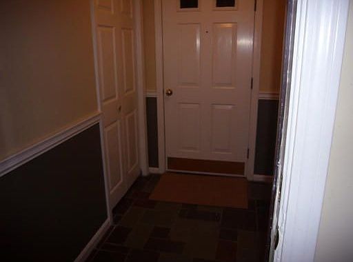 Slate Flooring in Mudroom