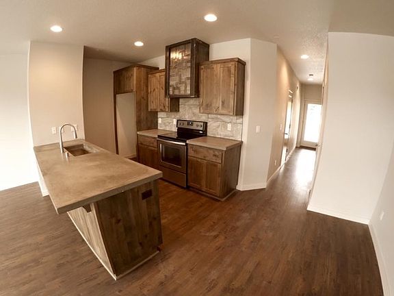 Kitchen, walk way to stairs