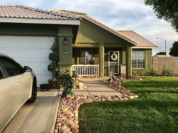 Coming up the driveway
