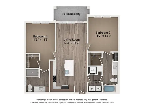Floor plan Sweetwater