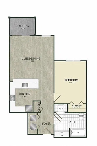 Floor plan 1A