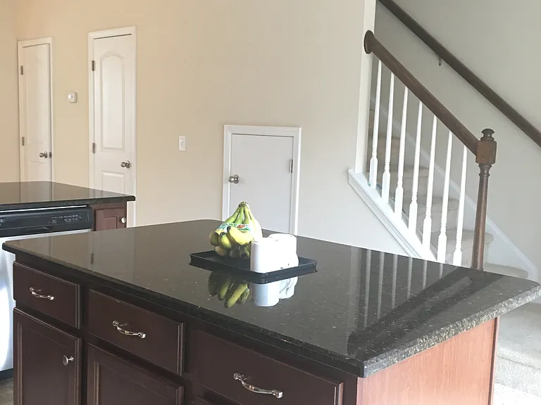 Island with Storage drawers and cabinets underneath