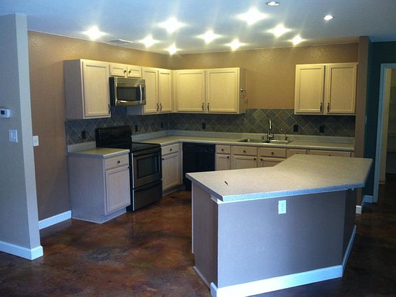 Kitchen - open to living area