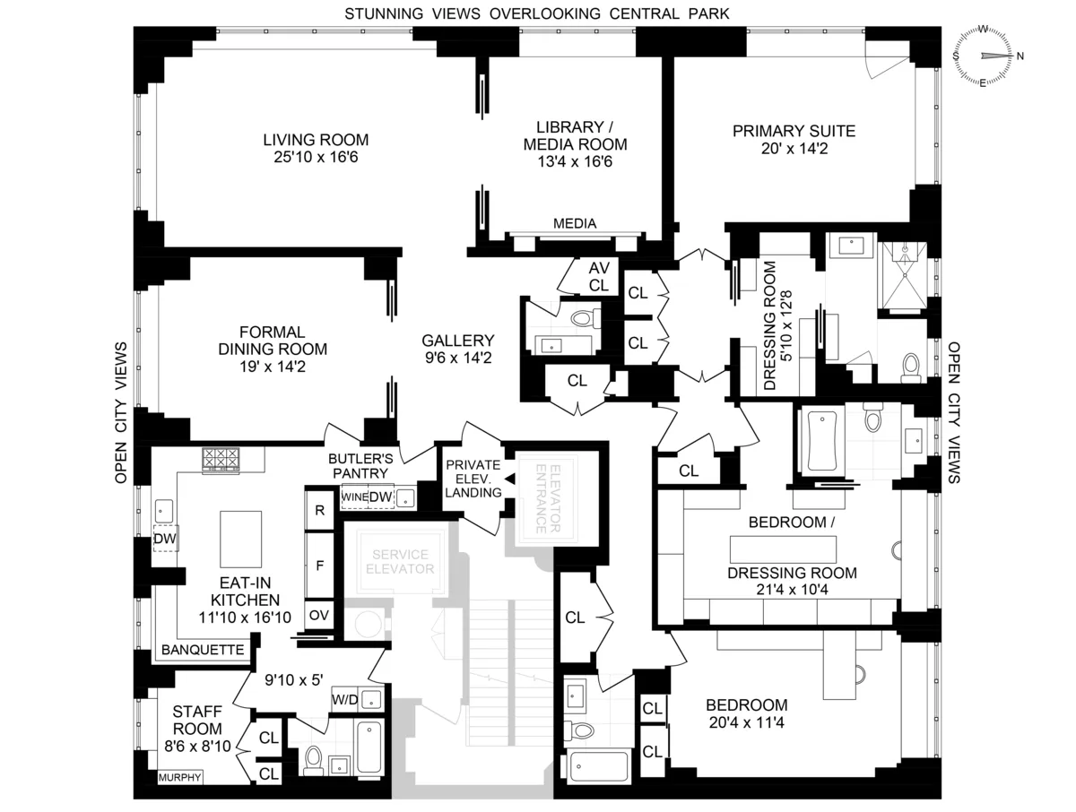 らんどページ 733 Park Avenue #27TH FLOOR in Lenox Hill, Manhattan