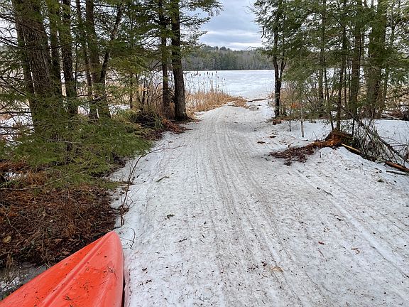 snowmobile trail direct access to Otter Pond