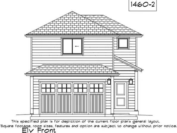1460-2 #2 Plan, The Gleanns at Barberry 12
