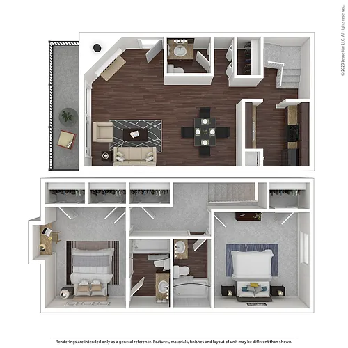 Floor plan 2.2BR