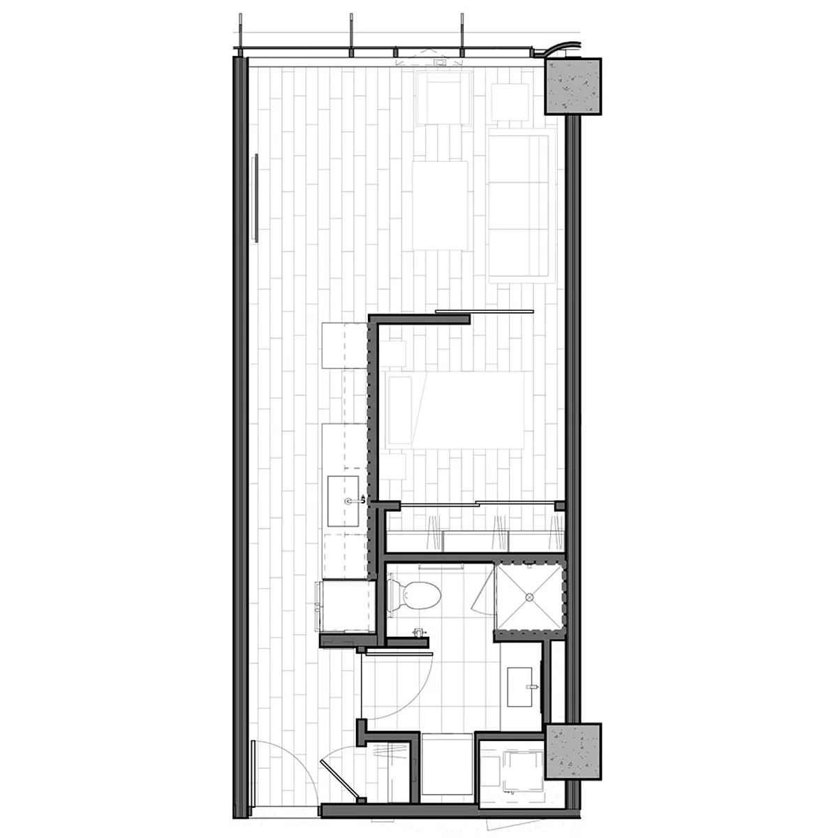 Floor plan Studio