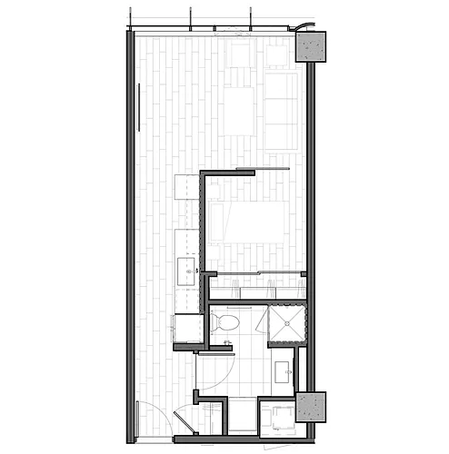 Floor plan Studio