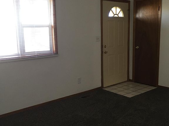 Front doorway in living room-front closet