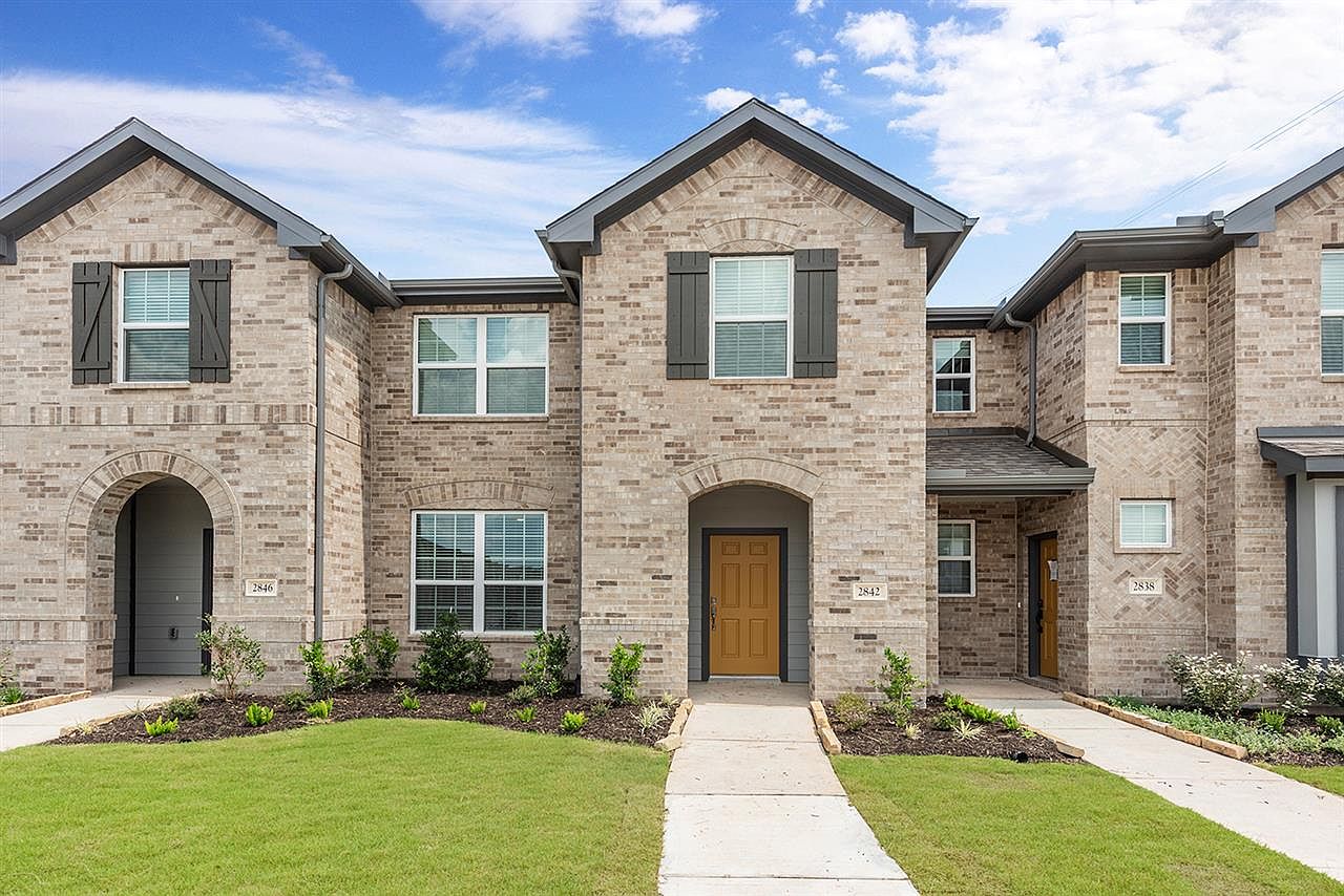 Crockett Plan, Cloverleaf Crossing Townhomes, Mesquite, TX 75150 Zillow