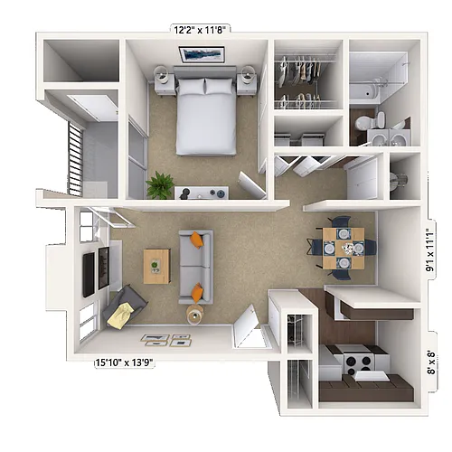 Floor plan Dogwood II