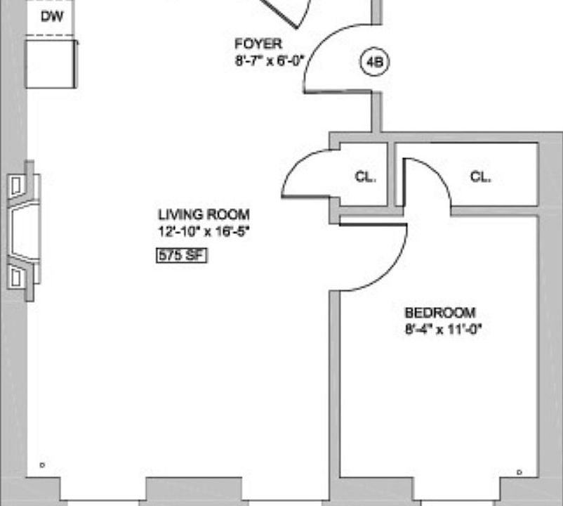 2nd image of 52 W 56th St #4B