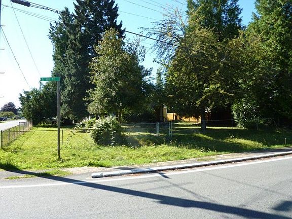 Large corner lot.