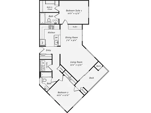 Floor plan B1G