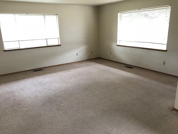 living room; oak floors will be refinished.