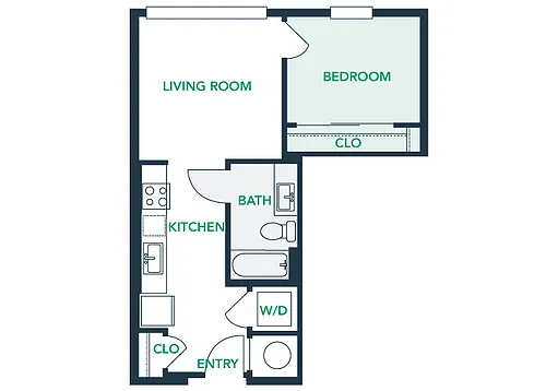 Floor plan A101